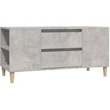 TV ormarić boja betona 102 x 44 5 x 50 cm od konstruiranog drva | shoptok.hr