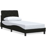  Okvir za krevet bez madraca crni 90x190cm od tkanine | shoptok.hr