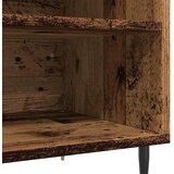 Ormarić za ploče staro drvo 84,5x38x48 cm od konstruiranog drva | shoptok.hr