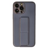  futrola kožna sa postoljem za samsung S916 galaxy S23 plus siva Cene