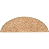  Prostirke za stepenice 30 kom 56x17x3 cm zlatne poluokrugle | shoptok.hr