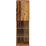 TV ormarići s LED svjetlima 2 kom boja drva 30,5 x 30 x 102 cm | shoptok.hr