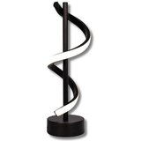 Vidik 23058 STOLNA SVJETILJKA LED 12W 4000K SPIRAL MODERNA CRNA | shoptok.hr