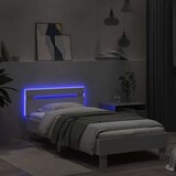  Krevetna konstrukcija s LED svjetlom Bijela 80 x 200 cm | shoptok.hr