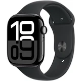 Apple Watch Series 10 GPS 46mm M/L crno MWWQ3QF/A Aluminij sportska narukvica crna
