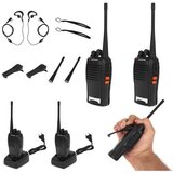  Komplet od dvije prijenosne radio stanice 1500mAh do 6km + slušalice cijene