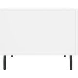  Stolići za kavu 2 kom bijeli 50x50x40 cm od konstruiranog drva | shoptok.hr