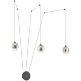  Redo 01-3485 -LED prigušiva zidna lampa KHADI 3xLED/5,5W/230V crna/dimovana | Eponuda.com