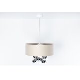  Luster na sajli BUBBLE 1xE27/60W/230V prečnik 40 cm bež | Eponuda.com