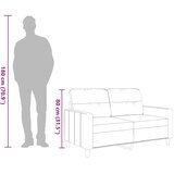  Dvosjed od tkanine crvena boja vina 120 cm | shoptok.hr