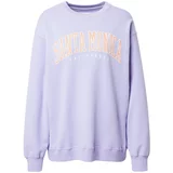 Hollister Sweater majica lila / narančasta / bijela