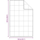  Ljetni pokrivač s jastukom 2 kom. Bijelo Perje Bijela 140 x 220 cm | Shoptok.si
