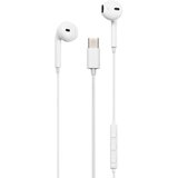 Streetz slušalice HL-W111 na žicu USB-C priključek BELE | Shoptok.si