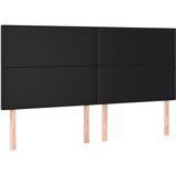 vidaXL box spring postelja z vzmetnico črna 200x200 cm umetno usnje, (20893737) | Shoptok.si