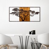 Wallity zidna dekoracija Acacia Tree-328-A, 147cmx70cmx3cm, Hrast | ePonuda.com