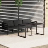  4-dijelna vrtna garnitura s jastucima aluminijska antracit | shoptok.hr