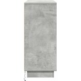  LED komoda Betonski sivi 90 x 32 x 75 cm Konstruirano drvo | shoptok.hr