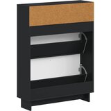  Ormar za cipele EDE 78 x 24 x 103 cm Konstruirano drvo Crna | shoptok.hr