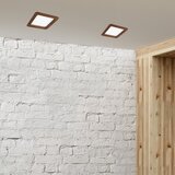  led ugradno svetlo woody spot LED/17W/230V 3000K trešnja 18,5x18,5 cm | Eponuda.com