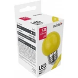 LED sijalica E27 G45 1W ZUTA