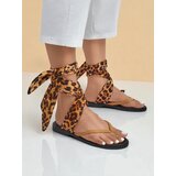Resti Women's flip-flops with a decorative strap Safari Sweet Cene