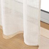 Douceur d intérieur Krem prozirna zavjesa 140x280 cm Haltona – | shoptok.hr