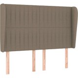  Krevet s oprugama i madracem smeđesivi 140 x 190 cm od tkanine | shoptok.hr