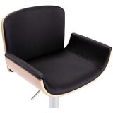  Barski stolček črno umetno usnje, (20699929) | Shoptok.si