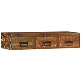 vidaXL Stenska TV omarica 100x30x19 cm trden predelan les | Shoptok.si