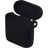 3mk SILIKONSKI OVITEK ZA APPLE AIRPODS 2ND GEN BLACK COVER CASE, (21977028) | Shoptok.si