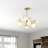  Brilagi - Luster na šipci BALMO 8xG9/9W/230V prečnik 60 cm zlatna/bela | Eponuda.com