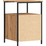 vidaXL Noćni ormarić Artisan hrast 34x35,5x50 cm izrađeno drvo | shoptok.hr