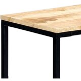 vidaXL Konzolni stol od grubog masivnog drva manga 140 x 35 x 76 cm | shoptok.hr