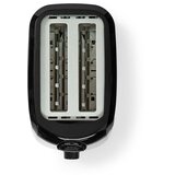 Nedis Toaster z 2 režama in 6 stopnjami pečenja 700W, Črna, (5000277367) | Shoptok.si