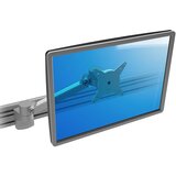 Dataflex Nosilec za zaslon VIEWLITE PLUS, za sistem z letvami, srebrna/bela | Shoptok.si