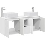  Set ormarića za kupaonicu 3 kom. Bijela 53 x 35 x 63 cm | shoptok.hr