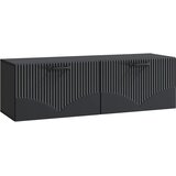vidaXL Omarica za TV, ki jo lahko montiraš na steno Črna, (5000220382) | Shoptok.si