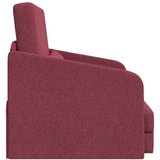 SOFA krevet na podu 2-u-1 Bordo 65x80x83 cm Tkanina | shoptok.hr