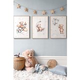 Wallity slika Artcerceve15, 3 dela, 33 x 48 cm | ePonuda.com