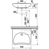Jika Mio Umivaonik za osobe sa invaliditetom 64 x 55 cm | Eponuda.com