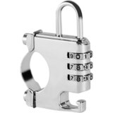 INF Električna ključavnica za čelado za skuter, varnostna ključavnica za motoristično čelado proti kraji Silver, (21779133) | Shoptok.si