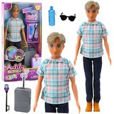  Lutka Anlily - dječak s koferom i putnim priborom - 30 cm | Shoptok.si
