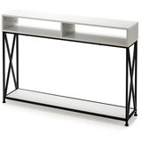 Costway 2-nivojska konzola Stranska miza 120 x 23 x 79, (5000219222) | Shoptok.si
