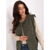 RUE PARIS Vest-IT-KZ-FL9622.29P-khaki | Shoptok.si