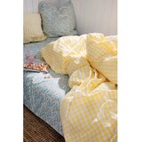 JUNA Rumena podaljšana posteljnina za zakonsko posteljo iz krepa 200x220 cm Bæk&Bølge – | Shoptok.si