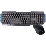 Tastatura + miš, bežični set, 2.4GHz - CXL-KMW200, Crni