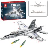 Lean Toys Kocke za sestavljanje F-16 Fighting Falcon 1427 kosov | Shoptok.si