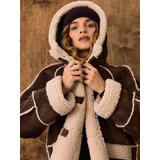 Sinsay Jakna od umjetne brušene kože | shoptok.hr