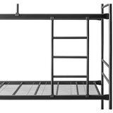 Hanah home krevet na sprat R91 black (90 x 200) | ePonuda.com