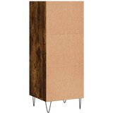  Komoda boja dimljenog hrasta 34,5x32,5x90 cm konstruirano drvo | shoptok.hr